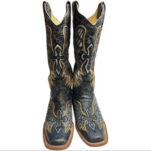 Corral Vintage Square Toe Cowboy Boot A1986